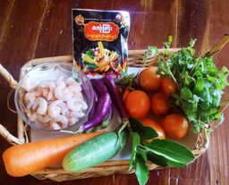 ဇလုံကြီး_ငါးရွှေငရုတ်သီးရခိုင်ချက် 