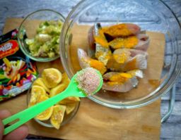 ဇလုံကြီး_ငါးရွှေငရုတ်သီးရခိုင်ချက် 