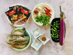 ဇလုံကြီး_ငါးရွှေငရုတ်သီးရခိုင်ချက် 