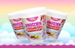 Unicorn strawberry chocolate  1 tub