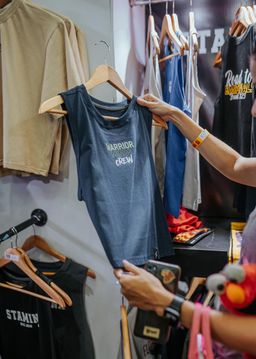 Top Tank Warrior Mind Crew - Azul Marino