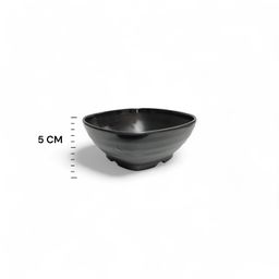 TAZON SEMICUADRADO NEGRO MELAMINA