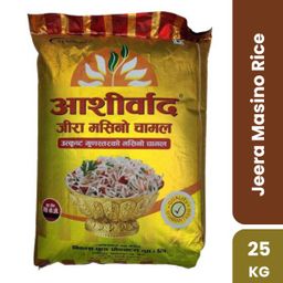 Aashirvaad Jeera Masino Rice, 25kg