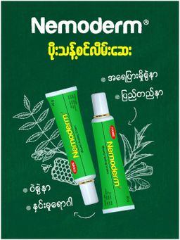 Fame_Nemoderm (ပိုးသန့်စင်လိမ်းဆေး) 