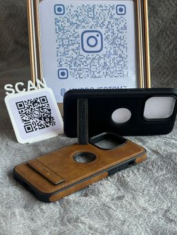 Capa de leather com Stand