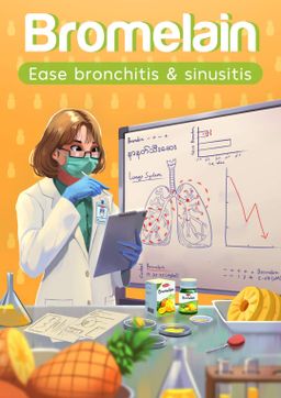 Fame_Bromelain (နာနတ်သီးဆေး) 