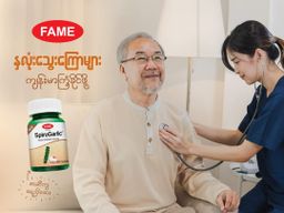 Fame_SpiruGarlic (အဆီကျရေညှိဆေး)