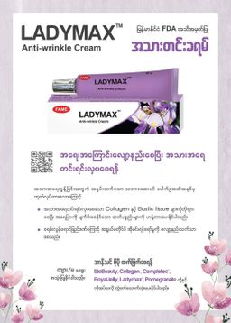 Fame_Ladymax Anti-Wrinkle Cream (အသားတင်းခရမ်) 