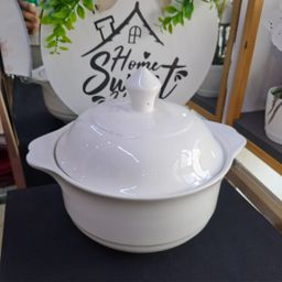 3ltr gold rim luxurious serving Casserole 