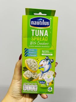 Nautilus Tuna Spread With Crackers - Seaweed