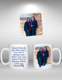 Personalised Full wrap mug & coaster set