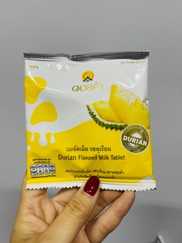Durian Malt Tablet Candy