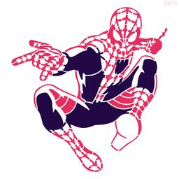 R277_Spiderman Wall Stencil