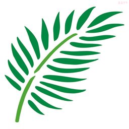 R377_Leaf Wall Stencil