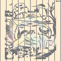 R047_Home Decor Wall Stencil