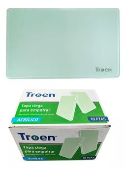 TAPA CIEGA ACRILICO NATURAL TROEN 8-944