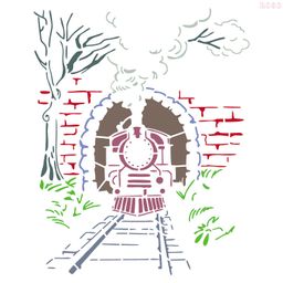 R090_Home Decor Wall Stencil