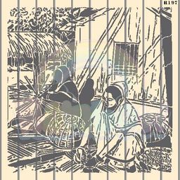 R197_Home Decor Wall Stencil