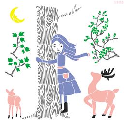 R263_Home Decor Wall Stencil