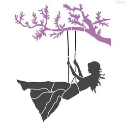 R288_Home Decor Wall Stencil