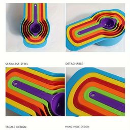 Pastry Measuring cups  set of 6pcs