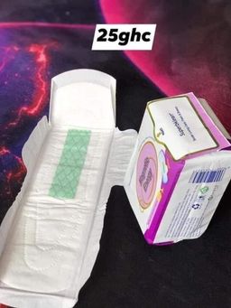 Serviettes hygiéniques/carton (19 pièces) ( guérit les infections vaginales) Protège slip/carton (16 pièces) (Avec anion, guérit les infections vaginales)