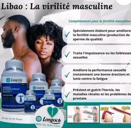 Libao (Compléments de fertilité pour homme, 160 comprimés)