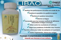 Libao (Compléments de fertilité pour homme, 160 comprimés)