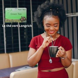 Thé Vert constipation et mauvaise digestion (Régularise tout problème lié à la constipation, 15 sachets)