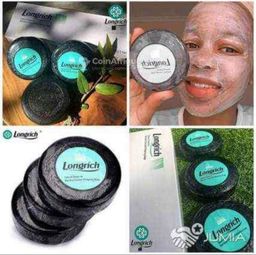 Savon noir au bambou naturel (Contre boutons, acnés, vergetures, phares,…100g×3)