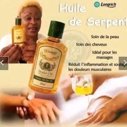 Snake oil 120ml Idéal pour les cheveux, le massage…