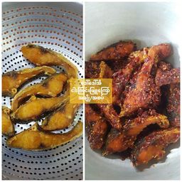 ဒေါ်ဒေါ်အိလက်ရာ_ငါး​ကြော်/ငါး​ခြောက်​ကြော်/ငပိ​ကောင်​ကြော်