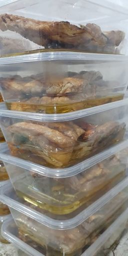 ဒေါ်ဒေါ်အိလက်ရာ_ငပုပ်ခြောက်မီးကင်ပဲဆီစိမ်