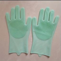 ✅Silicone washing gloves