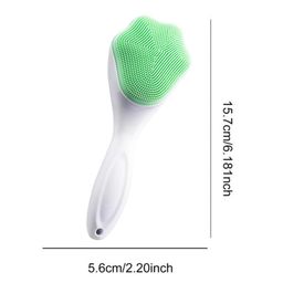 Cat paw shape Beauty cleanser silicone face cleaning brush 
