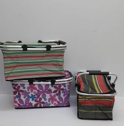 💠 FOLDABLE coloured insulated picnic storage bag