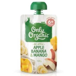 Only Organic  APPLE BANANA & MANGO 6+