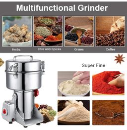 Electric Grain Grinder with 270°Swing  Open-Cover-Stop Design