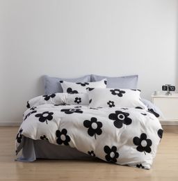 Luxury Nordic style Cotton Microfiber Duvet cover set