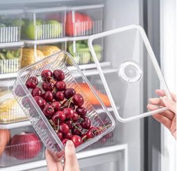 Acrylic fridge storage containers