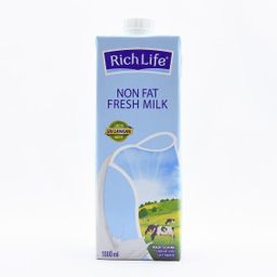RICHLIFE NON FAT FRESH MILK 1000ML