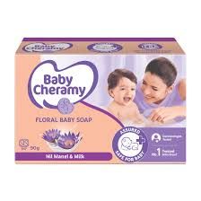 BABY CHERAMY NIL MANEL & MILK 90G (FLORAL BABY SOAP)