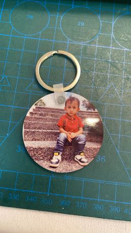Customized Printed KeyChain (Put your own photos)