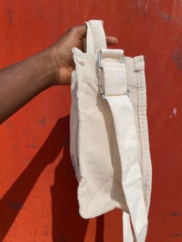 Bandoulière carré velours côtelé