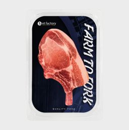 加拿大全天然無激素黑毛豬鞍 Canadian 100% Natural Berkshire Pork Rack 300g