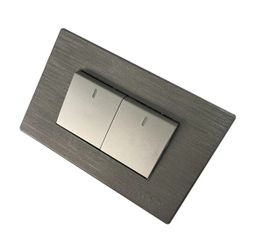 INTERRUPTOR DOBLE GRIS 3 WAY TROEN 6- 708