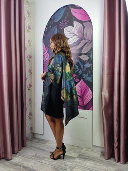 Jungle×Wild Suede Shawl