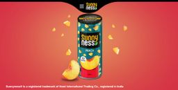 Sunnyness Juice Peach With Fruit Pieces 240ml Can