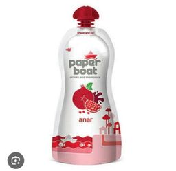 Paper Boat Juice Anar 250ml Doy Pack