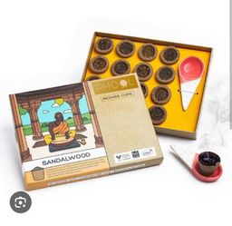 Phool Havan Cups Sandalwood 16 U Box